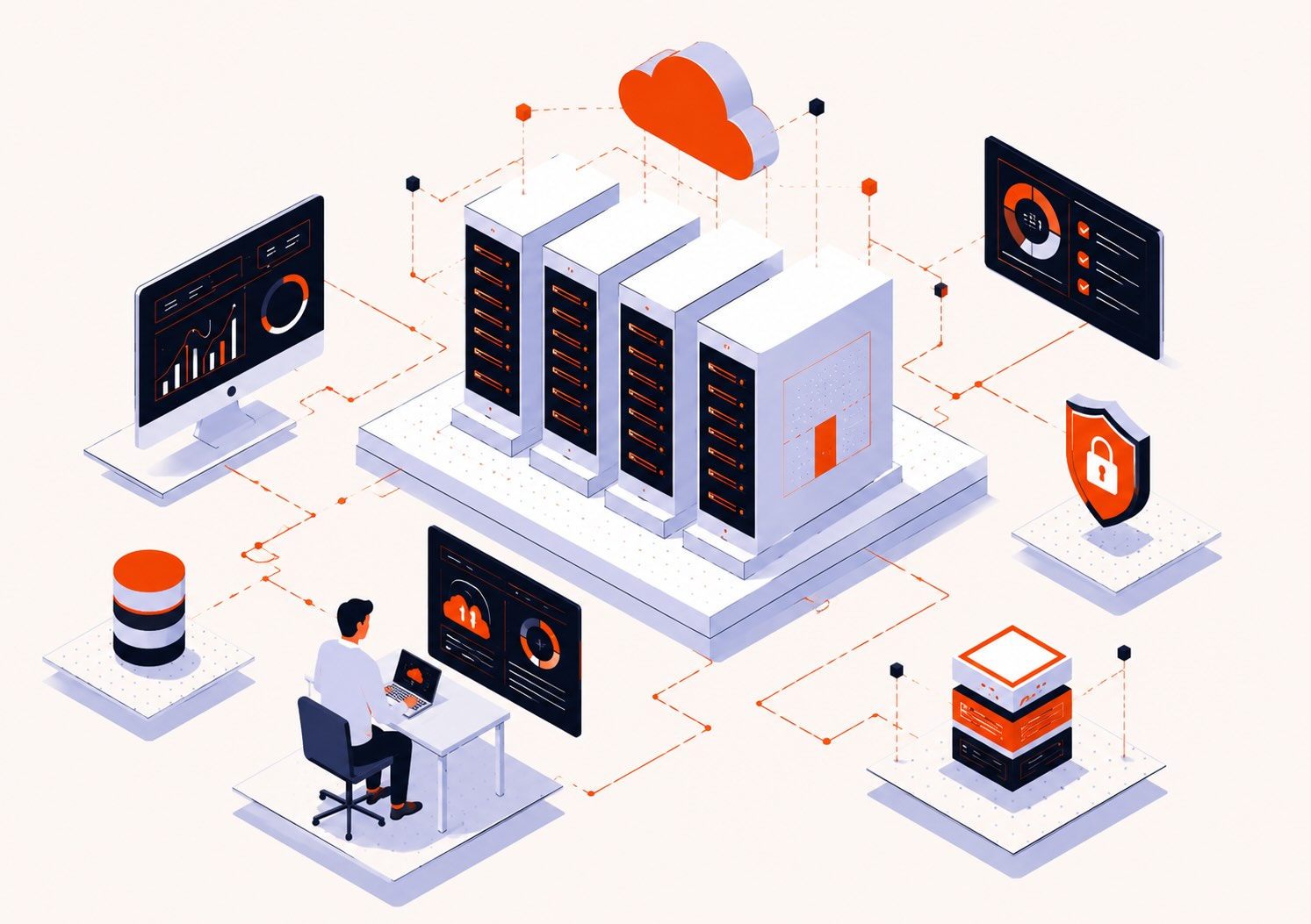 Digital Infrastructure and Data Centre Strategy infrastructure architecture blueprint representation